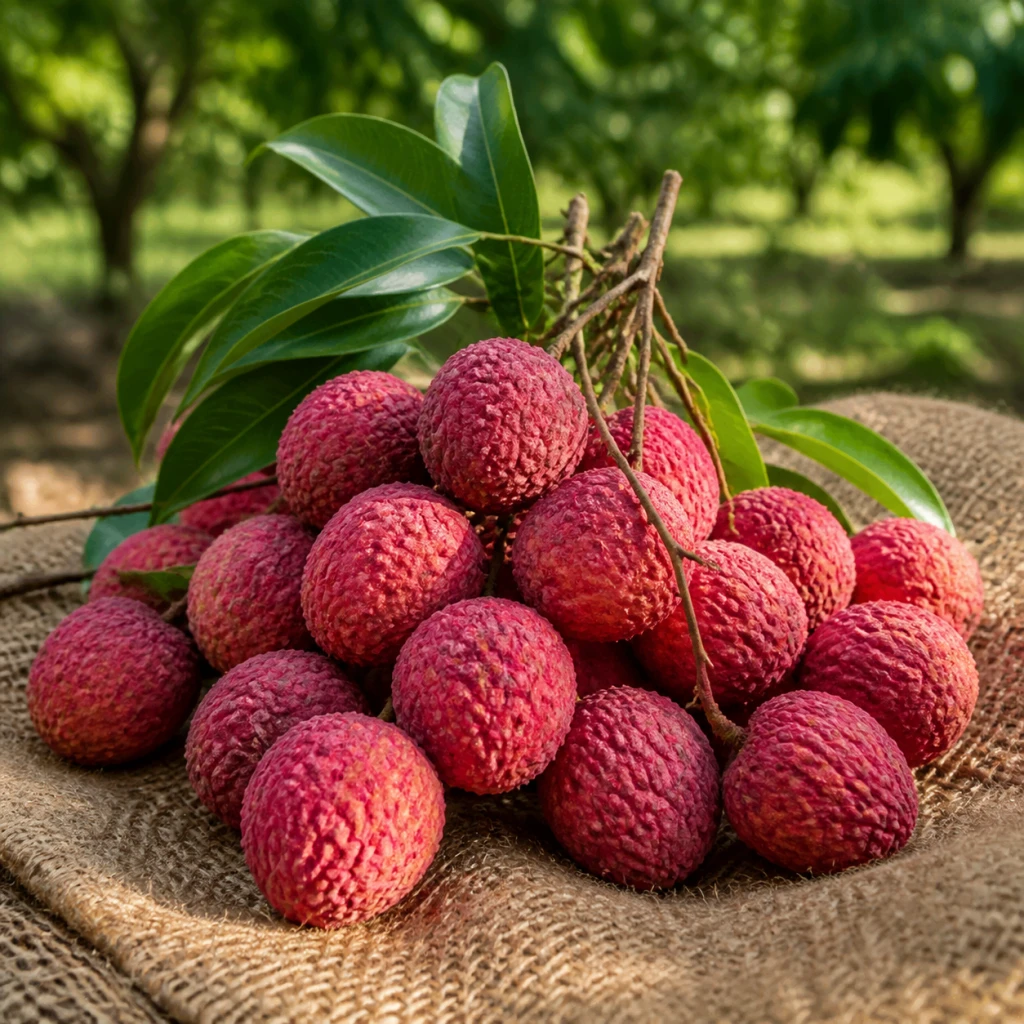 বাছাই করা বড় লিচু
